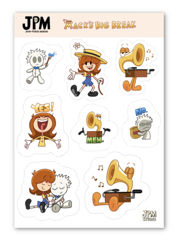 MACK'S BIG BREAK STICKER PACK 2